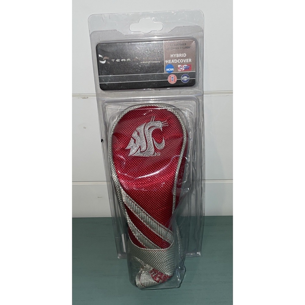 NCAA Washington State Cougars Golf Team Effort Hybrid Headcover, New - Picture 7 of 7